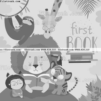 Download file gốc tranh minh hoa hoat hinh tre em 417 (in mica) logo