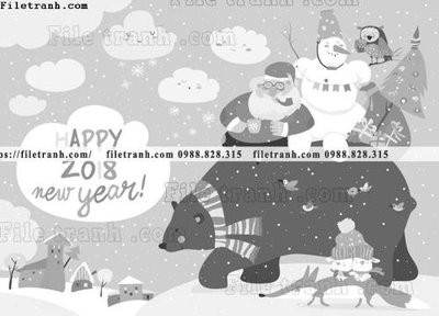 File gốc tranh minh hoa hoat hinh tre em 420 (in tráng gương) hiện đại