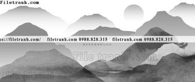 Download file tranh minh hoa nui thuy mac trung quoc 1513 (gốc) in mica cao cấp