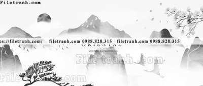 File tranh tranh minh hoa nui thuy mac trung quoc 1516 (gốc) chủ đề thiên nhiên