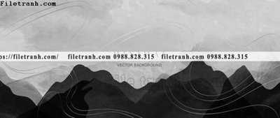 File gốc tranh minh hoa nui thuy mac trung quoc 1525 (in lụa) tranh mã đáo