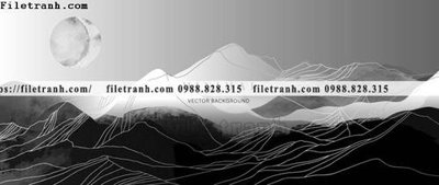 File gốc tranh minh hoa nui thuy mac trung quoc 1536 (cho in ấn) từ Filetranh.com