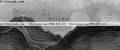 Tải file tranh minh hoa nui thuy mac trung quoc 1537 (PSD) cho in tranh 3D