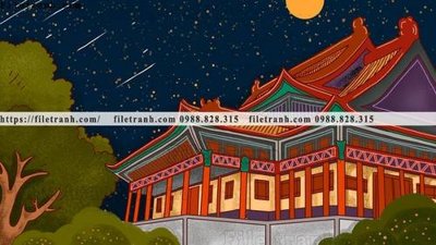 File tranh tranh minh hoa trung quoc 661 (gốc) chủ đề trẻ em