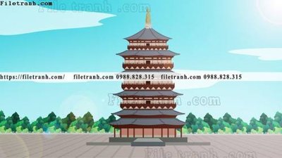 File PSD tranh minh hoa trung quoc 676 (bản gốc) đã tách nền