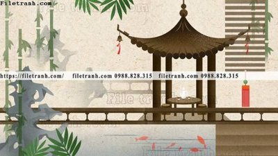 File tranh gốc tranh minh hoa trung quoc 695 (bản quyền) Filetranh.com