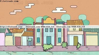 File in lụa tranh minh hoa trung quoc 710 (hoa văn) tranh minh hoa trung quoc 710