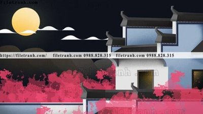 Chi tiết file ảnh tranh minh hoa trung quoc 716 sắc nét