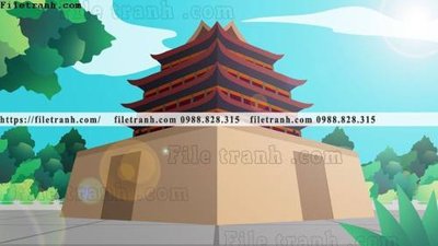 File gốc in ấn tranh minh hoa trung quoc 718 độ phân giải cao