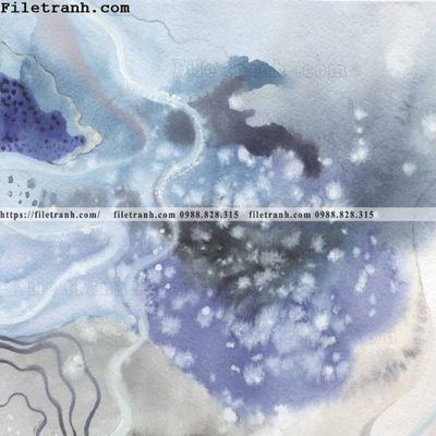 File in trần tranh muc nuoc truu tuong 100 (bản gốc) mây trời