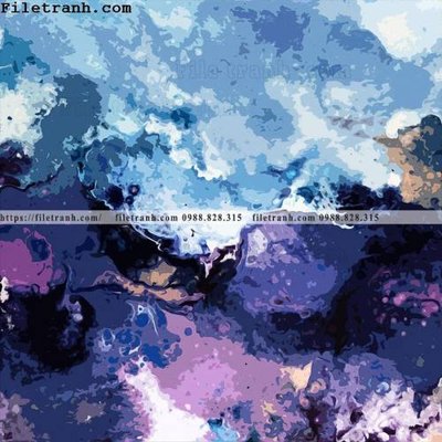 File gốc tranh muc nuoc truu tuong 108 (thiết kế) độc quyền