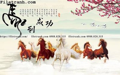 File tranh tranh nen tuong phong cach Trung Hoa100 (gốc) in trên kính