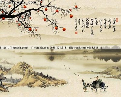 Tải file gốc tranh nen tuong phong cach Trung Hoa121 (bản PSD) đầy đủ layer