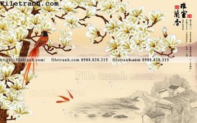 File ảnh tranh nen tuong phong cach Trung Hoa132 (gốc) in quảng cáo ngoài trời