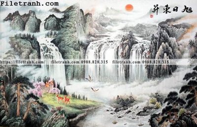 File tranh tranh nen tuong phong cach Trung Hoa146 (gốc) chủ đề con người