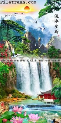 Tải file tranh nen tuong phong cach Trung Hoa159 (gốc) chủ đề tâm linh