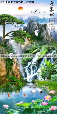 File gốc tranh nen tuong phong cach Trung Hoa160 (AI/EPS) cho in ấn