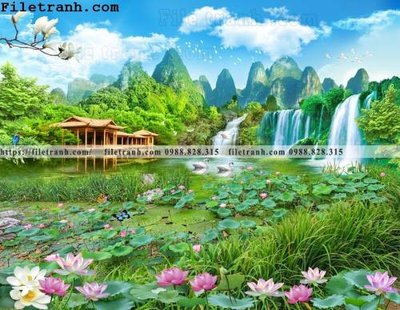 Tải file tranh nen tuong phong cach Trung Hoa174 (gốc) làm file tranh quảng cáo