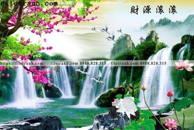 File tranh PSD tranh nen tuong phong cach Trung Hoa262 chất lượng cao