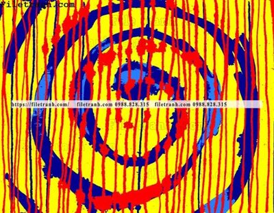 File tranh tranh nghe thuat sang tao truu tuong 1537 (bản gốc) treo phòng ăn