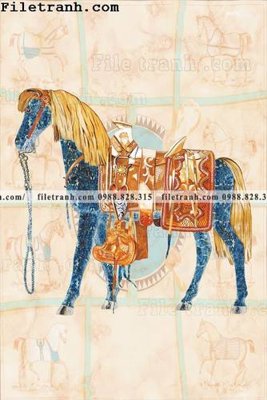 Download file tranh ngua hien dai truu tuong 116 (gốc) in mica ốp bếp