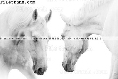 Tải file tranh ngua hien dai truu tuong 130 (gốc) làm tranh trang trí