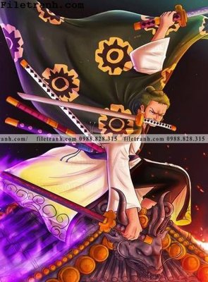 File in trần tranh phien ban doc cua One Piece109 (bản gốc 3D) sống động