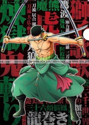 File ảnh tranh phien ban doc cua One Piece112 (gốc) cho trang trí nội thất