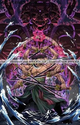 File gốc tranh phien ban doc cua One Piece123 (in mica) làm quà tặng