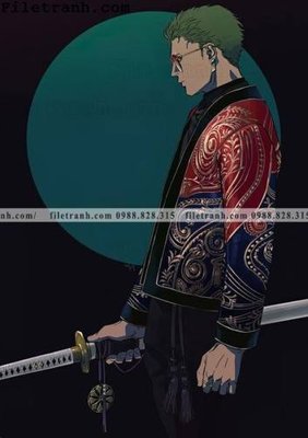 File tranh gốc tranh phien ban doc cua One Piece124 (bản quyền) file PSD