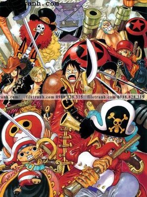 Tải file tranh phien ban doc cua One Piece170 (PSD) cho in ấn quảng cáo