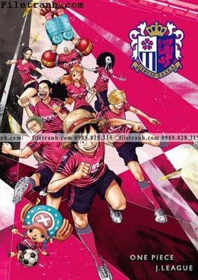 File tranh tranh phien ban doc cua One Piece174 (bản gốc) treo phòng ăn