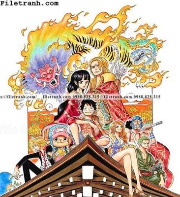 File gốc tranh phien ban doc cua One Piece176 (chuẩn màu) cho in offset