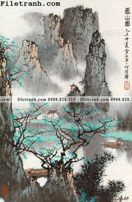 File ảnh tranh phong canh da tuyet trang thuy mac 153 (gốc) in quảng cáo ngoài trời