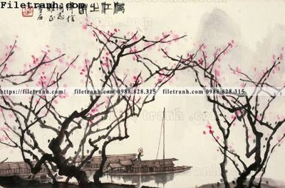 File gốc in mica tranh phong canh da tuyet trang thuy mac 176 chất lượng