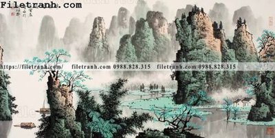 File in ấn chuyên nghiệp tranh phong canh da tuyet trang thuy mac 228 (file gốc)