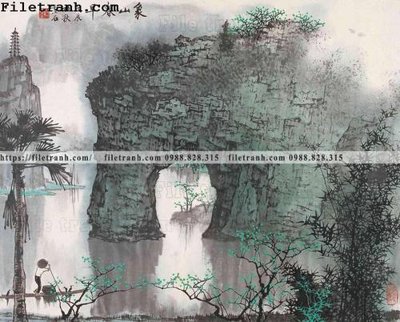 File tranh in trần tranh phong canh da tuyet trang thuy mac 241 (ảnh gốc siêu nét)