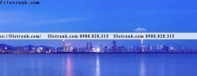 File tranh tranh phong canh dai toan canh thanh pho 163 (bản gốc) in canvas