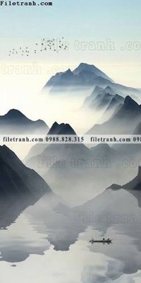 File ảnh tranh phong canh loi vao trung quoc 505 (gốc) in PP, decal