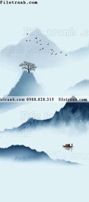 File tranh tranh phong canh loi vao trung quoc 540 (bản gốc) treo quán cafe