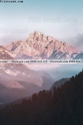 File gốc tranh phong canh rung loi vao 542 (PNG) nền trong suốt