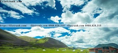 File gốc tranh phong canh tay tang 227 (in tráng gương) ốp tường