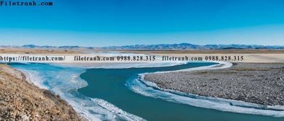 File tranh gốc in trần nhà tranh phong canh tay tang 276 3D