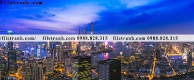 Download file gốc tranh phong canh thanh pho ngang dai 689 (độ nét cao)