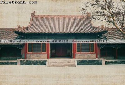 File tranh quảng cáo tranh phong canh ti mi 105 (file gốc) chuyên nghiệp