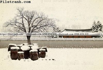 Tải file PSD tranh phong canh ti mi 113 (nguyên layer) để in