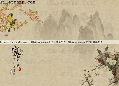 Download file gốc tranh phong canh ti mi 125 (in mica) trang trí