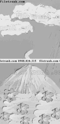 File in trần tranh son dau hoa tiet 3d 1509 (bản gốc) trời sao