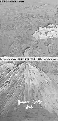 File in mica tranh son dau hoa tiet 3d 1519 (ảnh gốc) đẹp