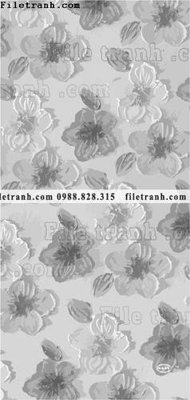 File gốc tranh son dau hoa tiet 3d 1527 (in 3D) nghệ thuật